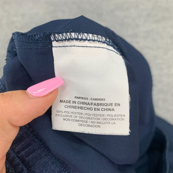 Nike Tennis Short Mens M Medium Navy Court Dry Dri Fit Drawstring Elastic Waist - Picture 10 of 13